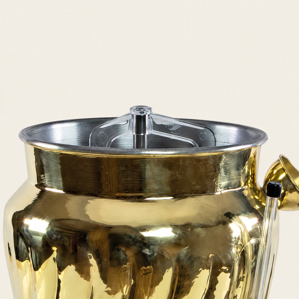 15 Litre Karıştırıcılı Salep Kazanı: Hazne ve karıştırıcı